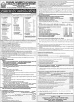 PUMHSW Postgraduate Admissions 2026: Complete Guide to Programs, Fees & Schedule